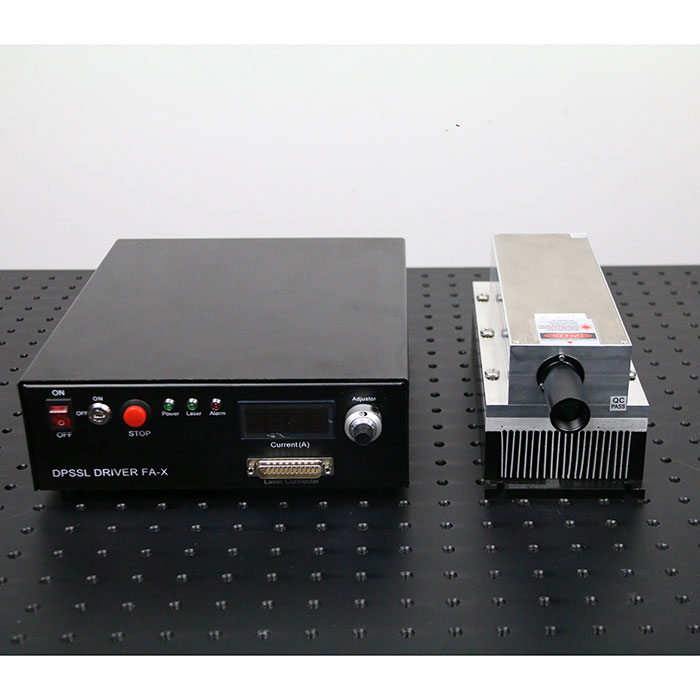 1064nm 15W Láser DPSS Alto Voltaje Laser IR Fuente láser CW/TTL Modulación